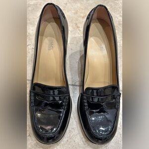 Michael Kors Glossy Black Women's Loafers